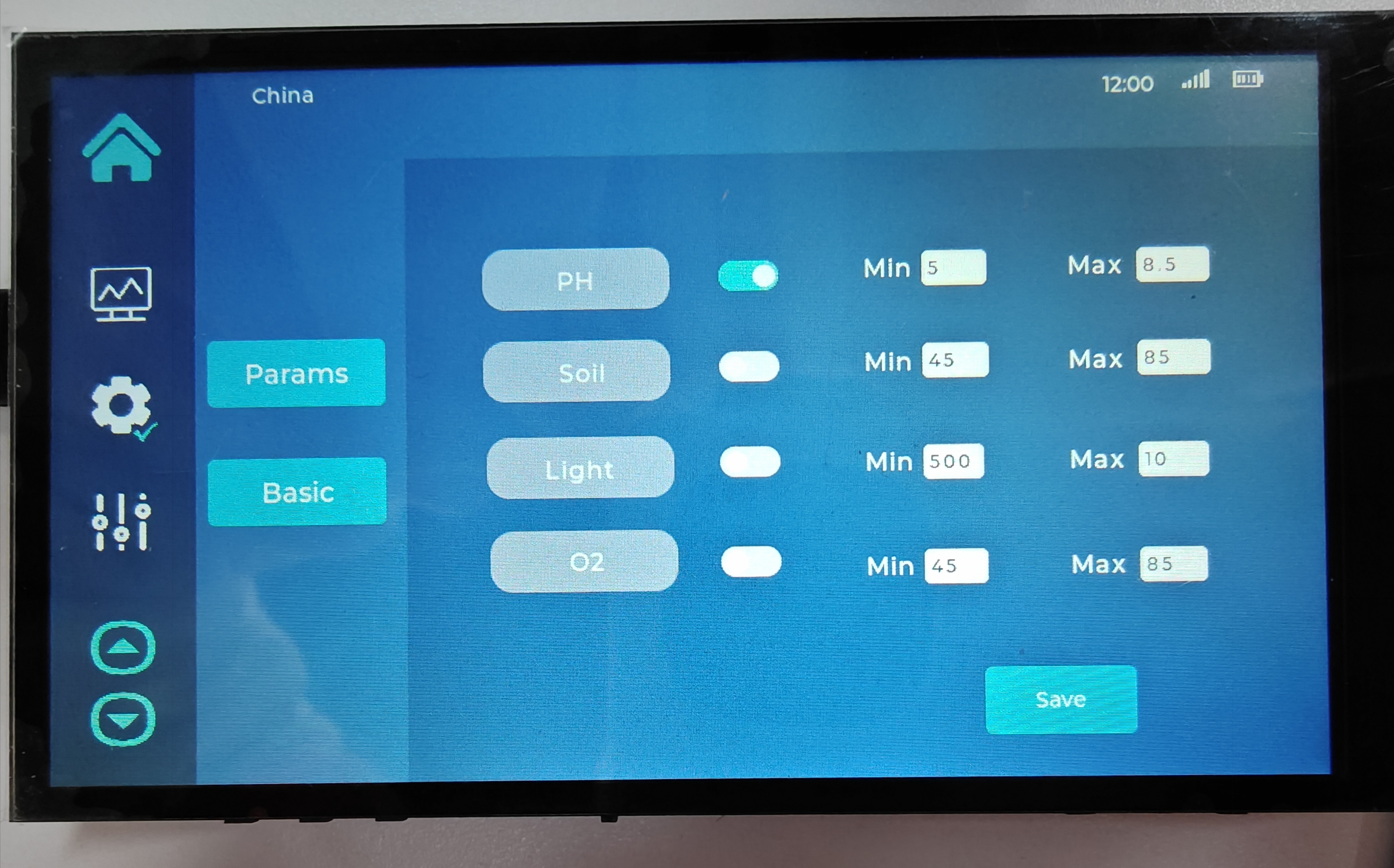 Smart Agriculture Control Panel Solution
